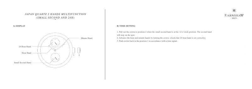 Image de la première page du manuel de l'appareil Grand legacy ES-8091-02