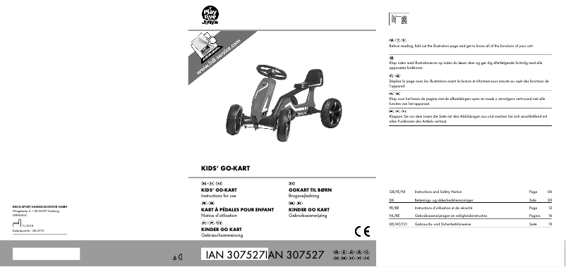 Page 1 de la notice Manuel utilisateur Playtive IAN 307527