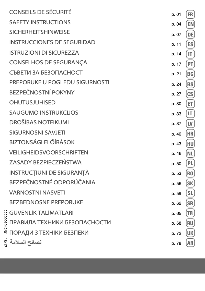 Page n°1 - Manuel utilisateur Rowenta Silence Force Cyclonic RO7643EA