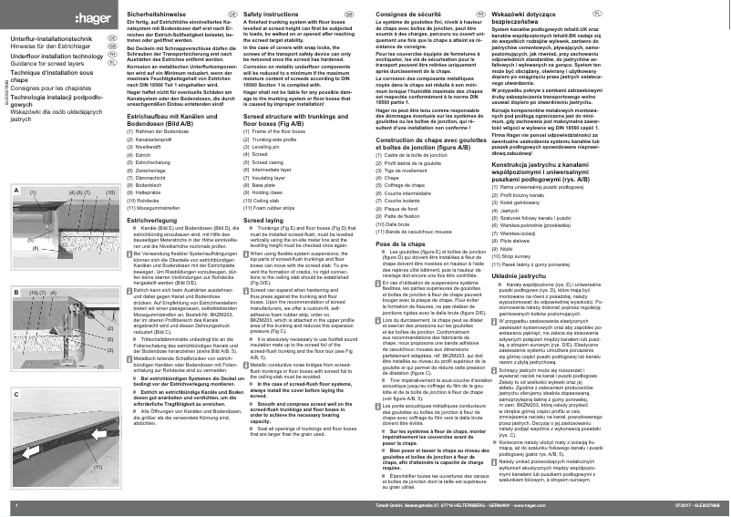 Image de la première page du manuel de l'appareil BKFD200065