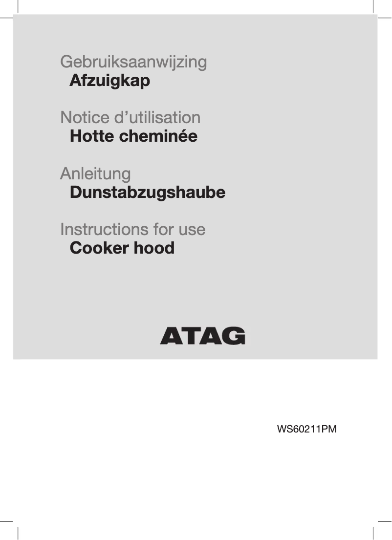 Page 1 de la notice Mode d'emploi Atag WS60211PM