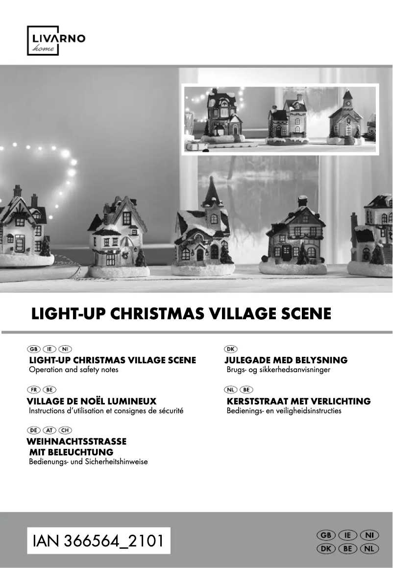 Page 1 de la notice Manuel utilisateur Livarno Lux IAN 366564