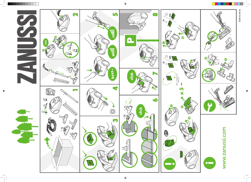 Image de la première page du manuel de l'appareil ZaneQ10+