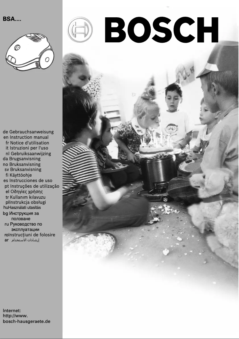 Page n°1 - Manuel utilisateur Bosch BSA 2799