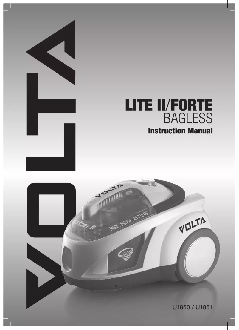 Page n°1 - Manuel utilisateur Volta Lite II