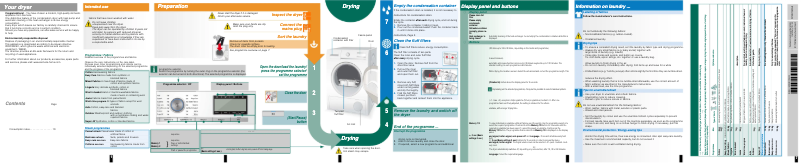 Image de la première page du manuel de l'appareil WT48Y890DN