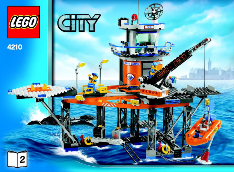 Page n°1 - Manuel utilisateur Lego City 4210