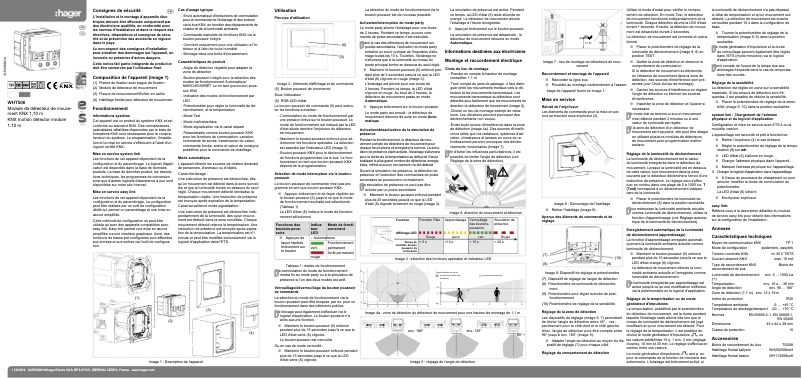 Page n°1 - Instructions / montage Hager WHTT50604C