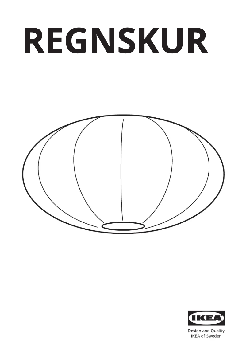 Image de la première page du manuel de l'appareil REGNSKUR 205.669.12