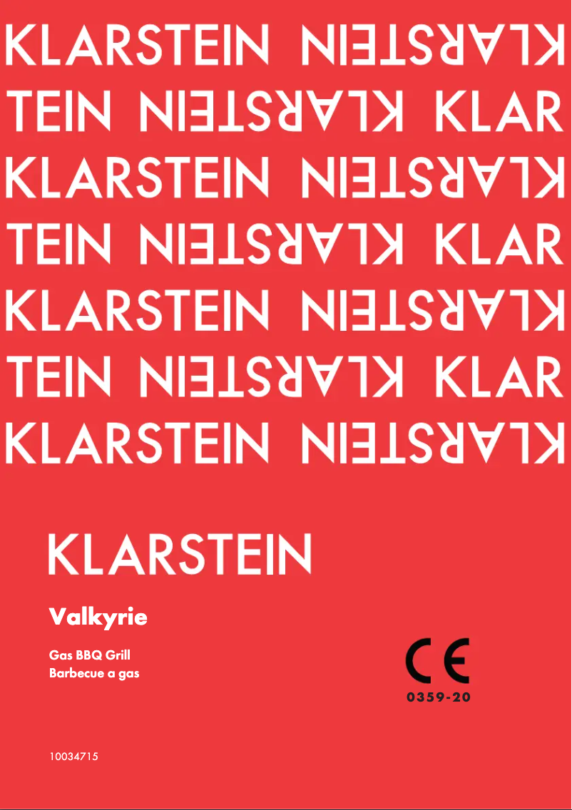 Image de la première page du manuel de l'appareil Valkyrie