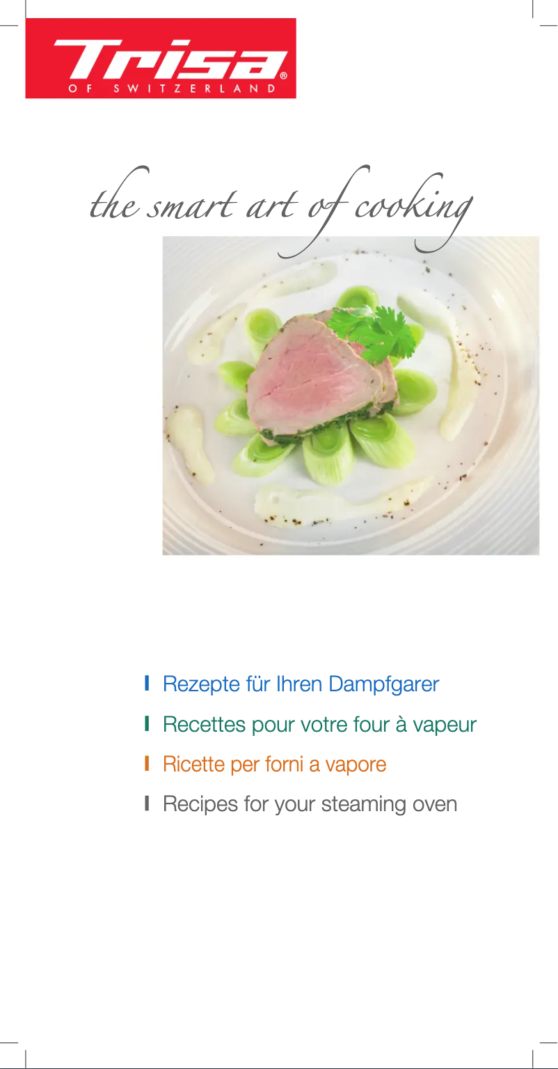 Image de la première page du manuel de l'appareil Combi Steamer 7695.42