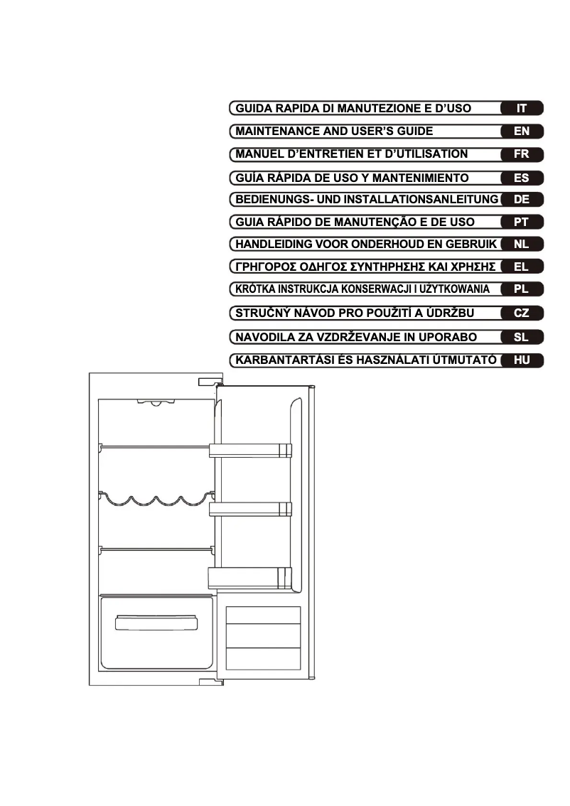 Page 1 de la notice Manuel utilisateur Candy CFBL 2150 NE/N