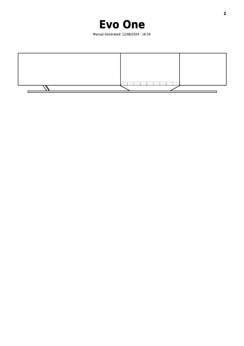 Page n°1 - Manuel utilisateur Cambridge Alva TT v2