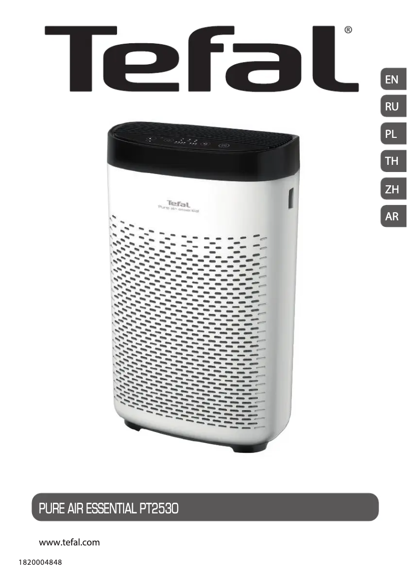 Page n°1 - Manuel utilisateur Tefal Pure Air Essential PT2530