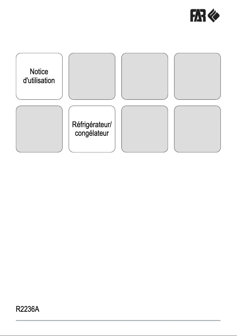 Page 1 de la notice Manuel utilisateur FAR R2236A