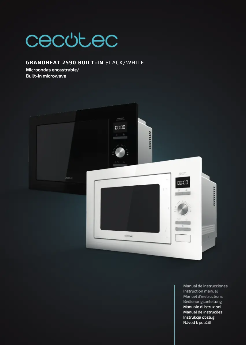 Image de la première page du manuel de l'appareil GrandHeat 2590 Built-in