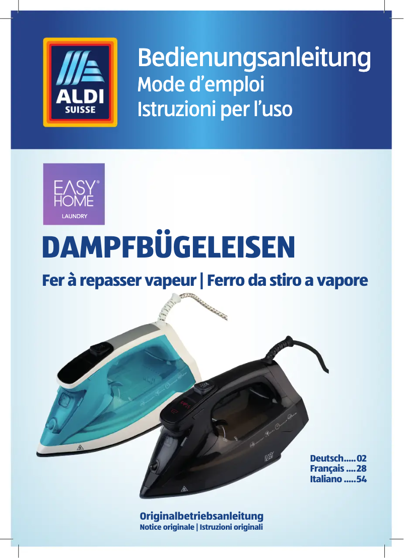 Page 1 de la notice Manuel utilisateur Easy Home GT-SF-DBL-02