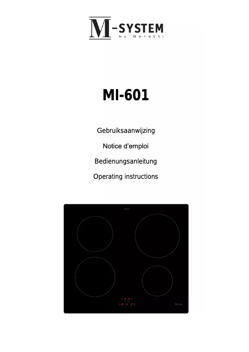 Image de la première page du manuel de l'appareil MI-90
