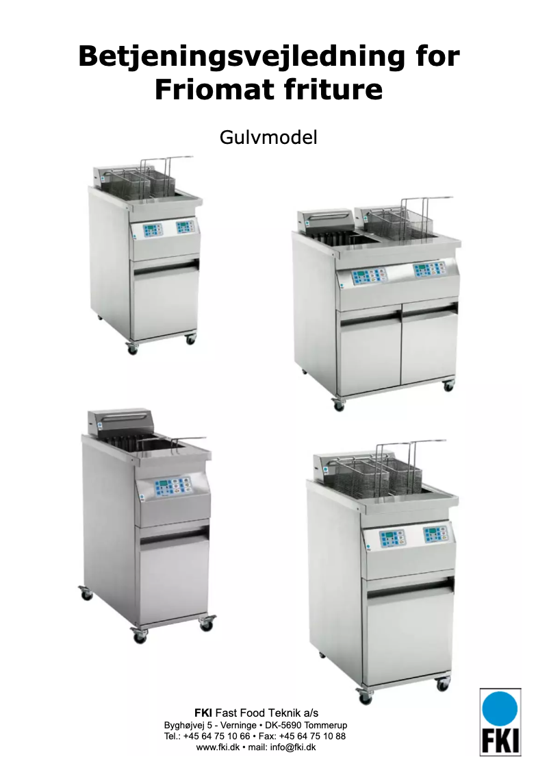 Page 1 de la notice Manuel utilisateur FKI FKE 2515 G