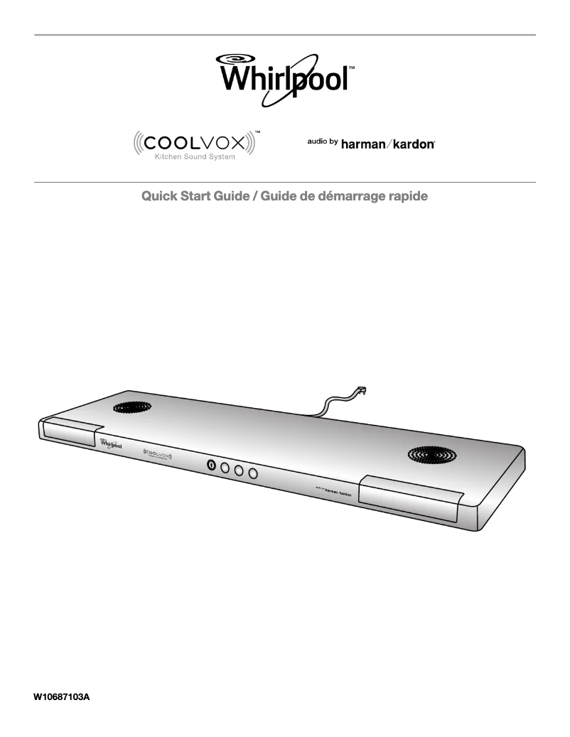Page 1 de la notice Manuel utilisateur Whirlpool CoolVox WRC36DB