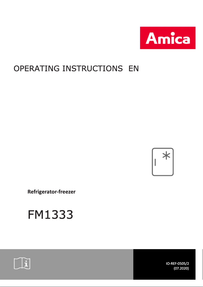 Image de la première page du manuel de l'appareil FM1333