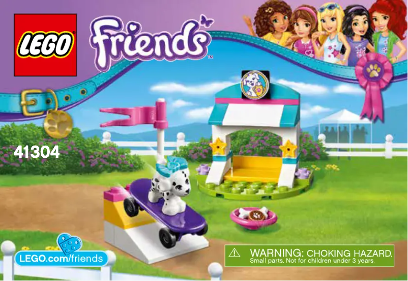 Page 1 de la notice Manuel utilisateur Lego Friends 41304