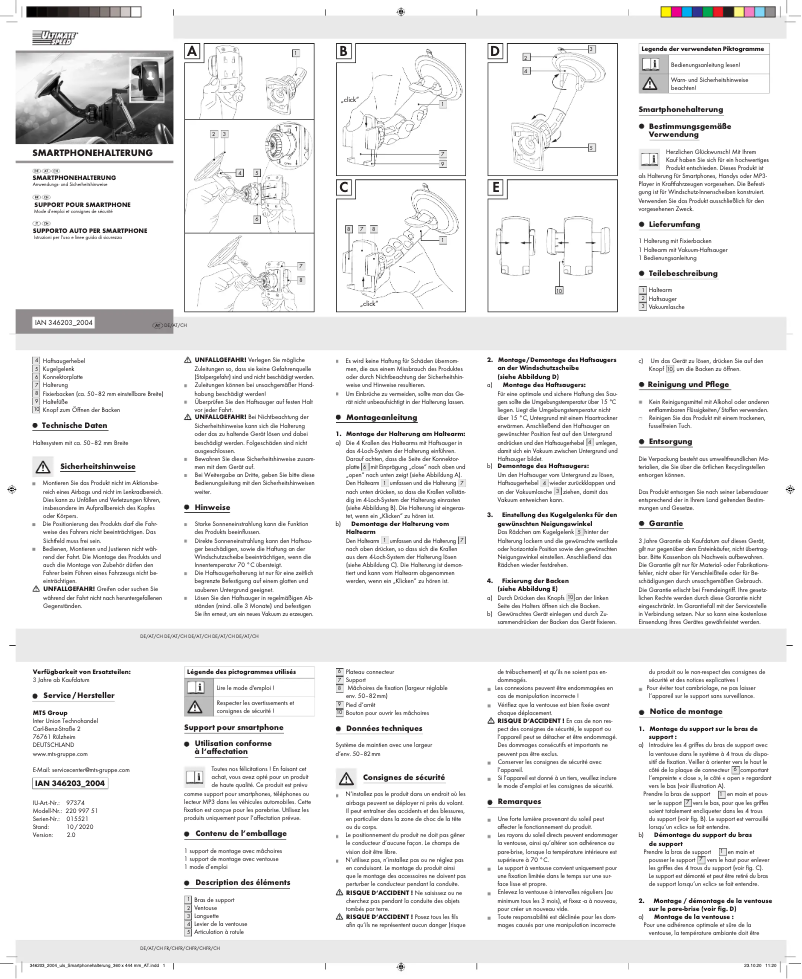 Página 1 del manual Manual de usuario Ultimate Speed 220 997 51