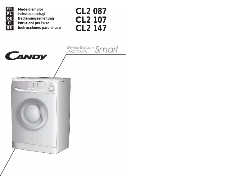 Image de la première page du manuel de l'appareil CL2117/1-01S