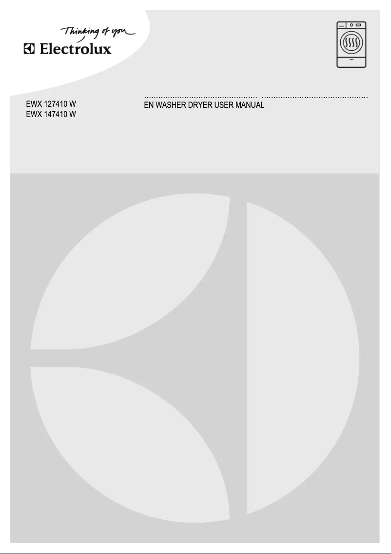 Página 1 del manual Manual de usuario Electrolux EWX127410W