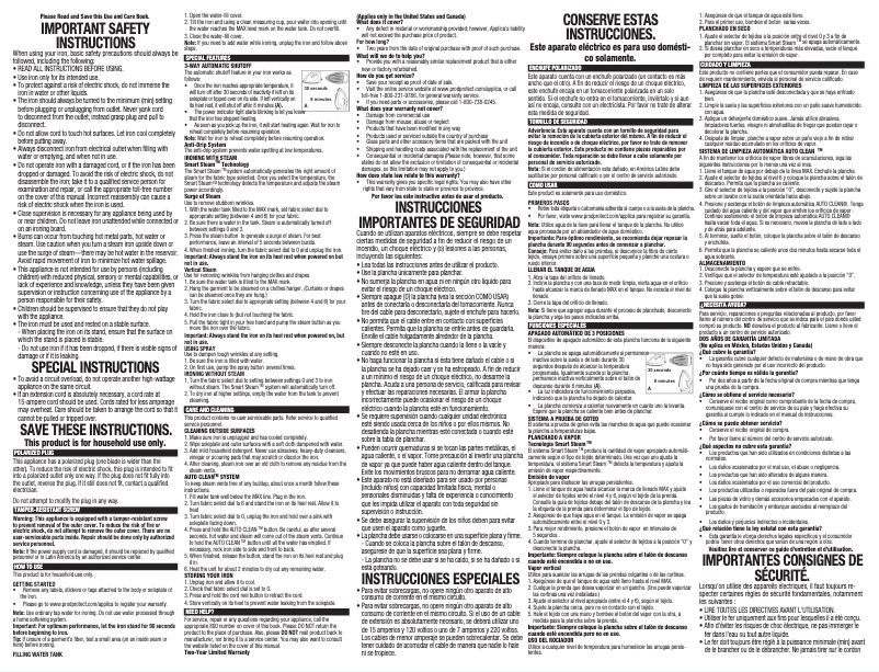 Image de la première page du manuel de l'appareil ICR05X