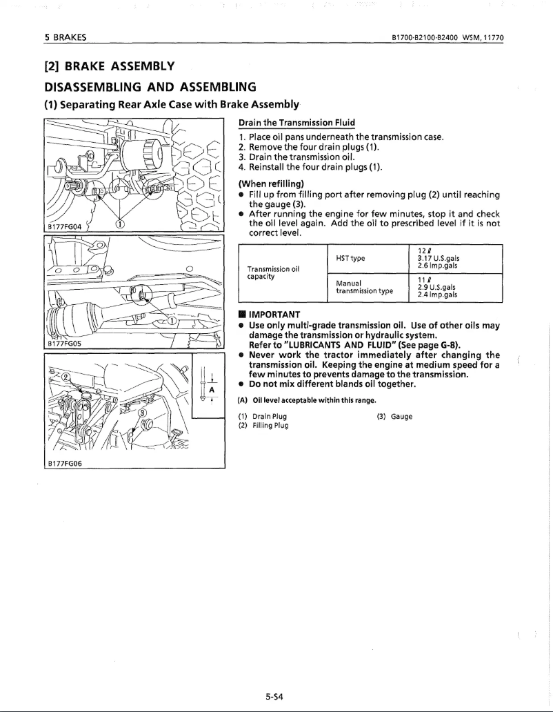 Imagen de la primera página del manual del dispositivo B2400