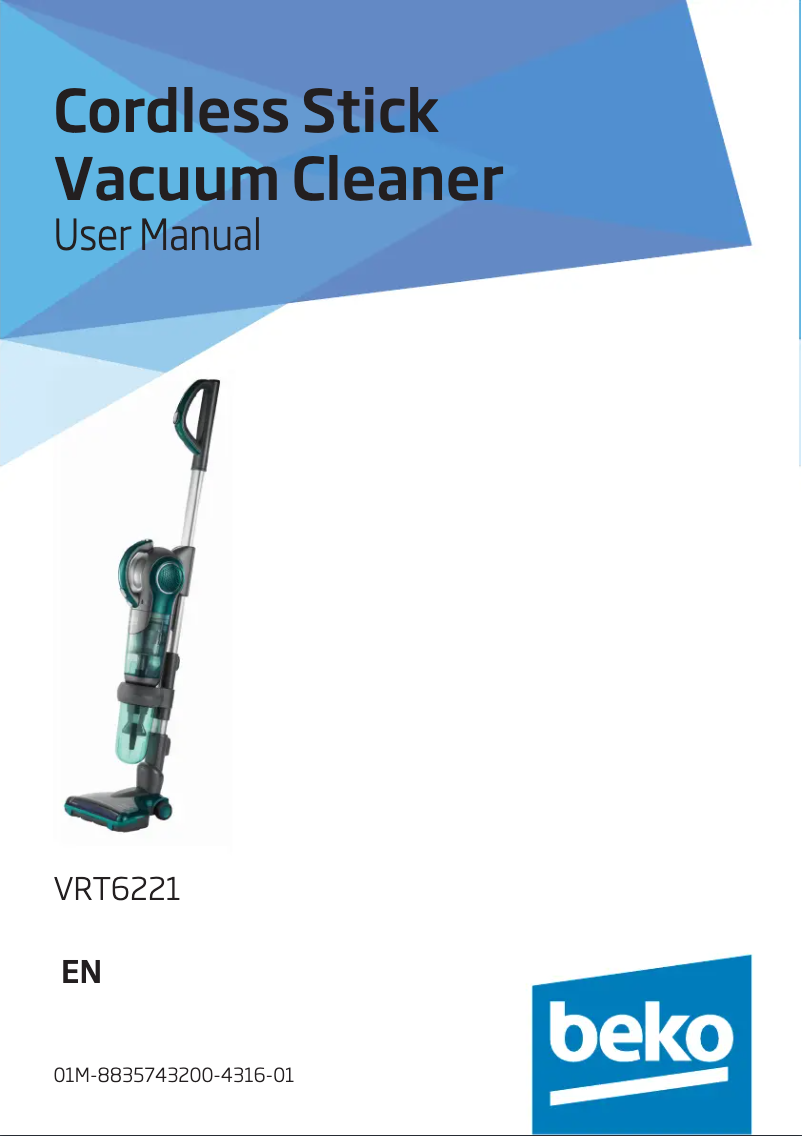 Image de la première page du manuel de l'appareil VRT6221