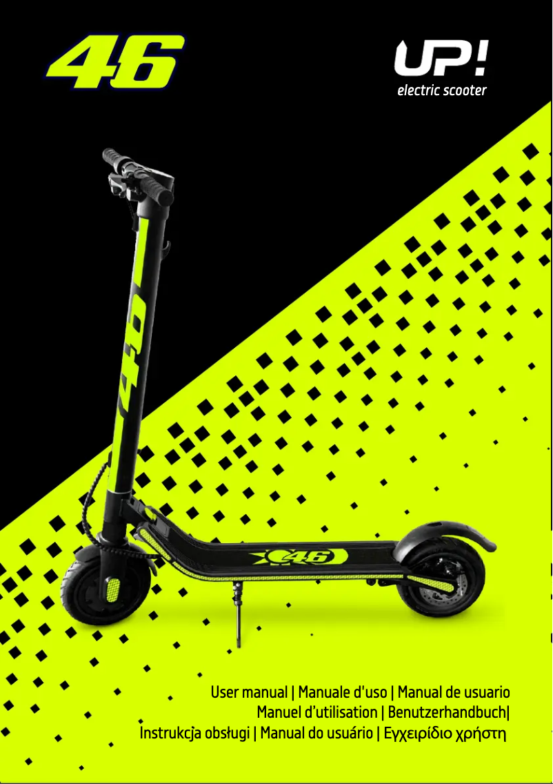 Page 1 de la notice Manuel utilisateur VR46 UP!