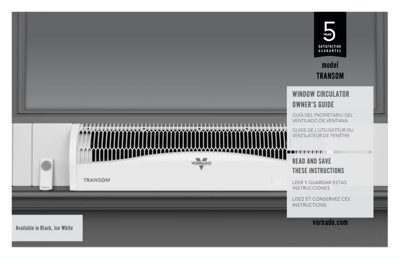 Imagen de la primera página del manual del dispositivo TRANSOM