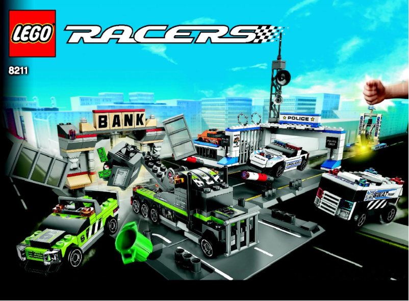 Página 1 del manual Manual de usuario Lego Brick Street Getaway