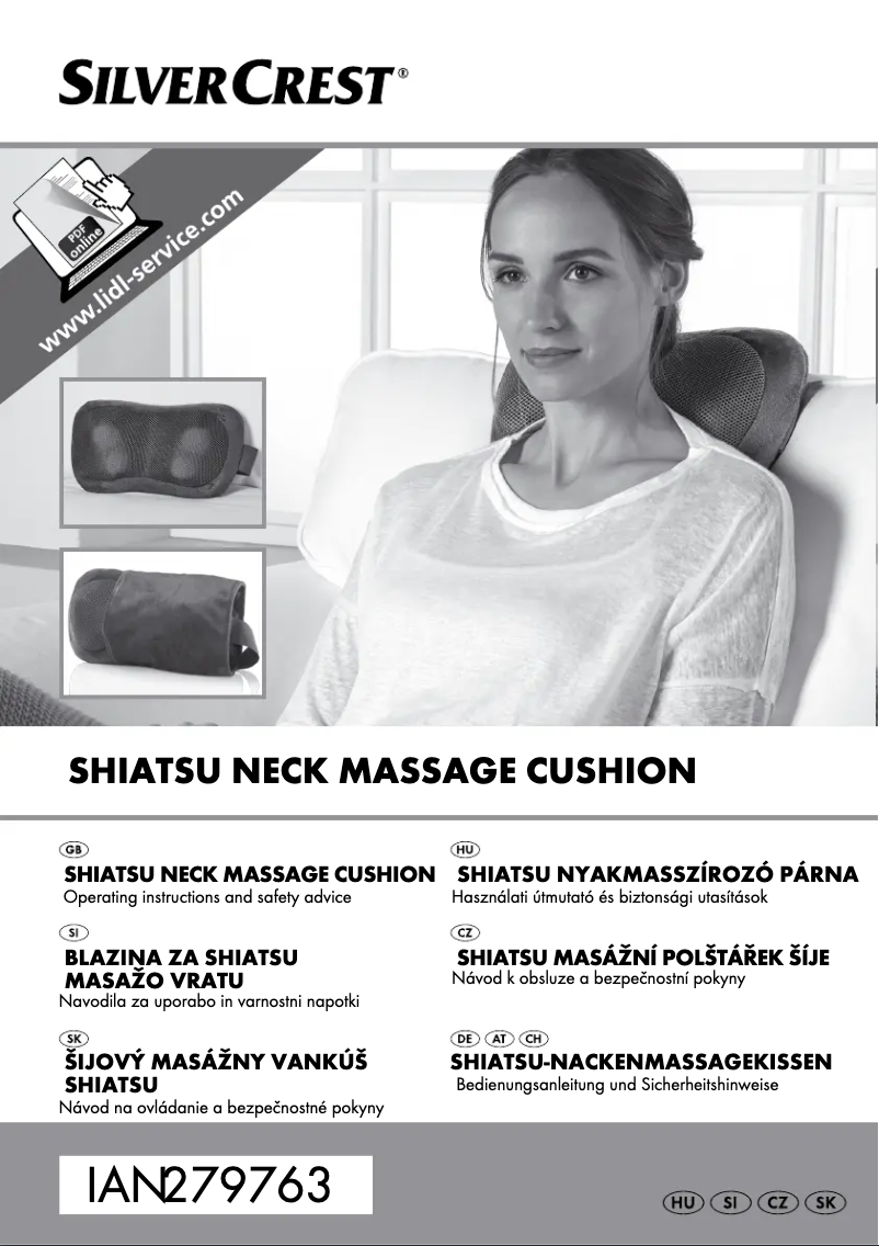 Page 1 de la notice Manuel utilisateur SilverCrest IAN 270063