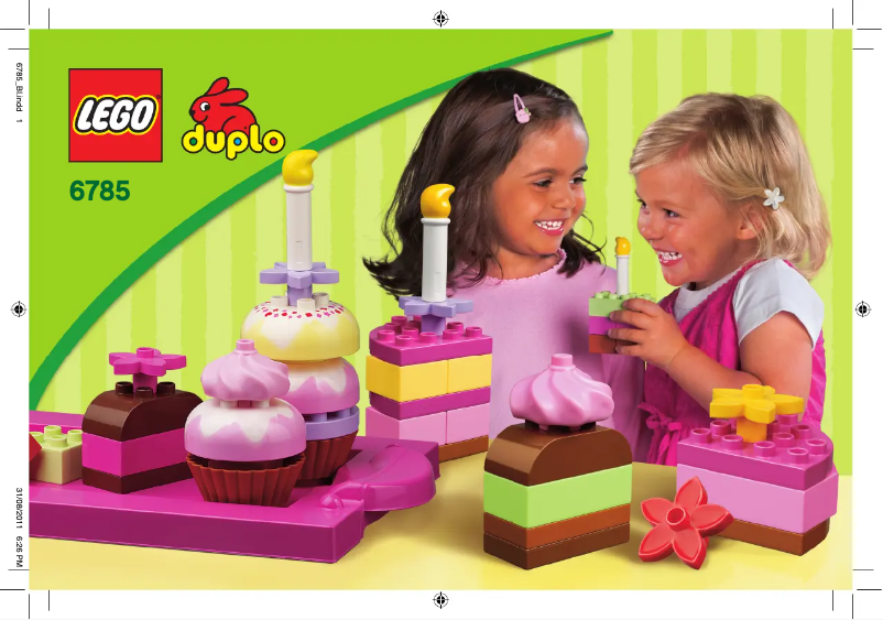 Page 1 de la notice Manuel utilisateur Lego Creative Cakes