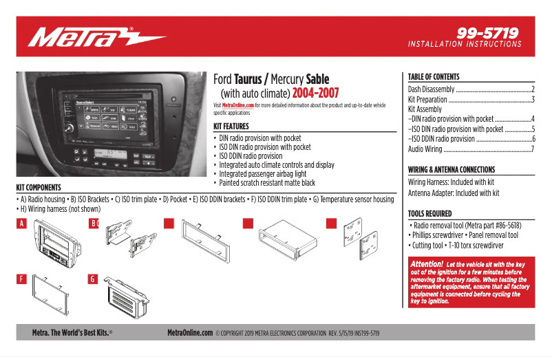 Página 1 del manual Manual de usuario AXESS 99-5719