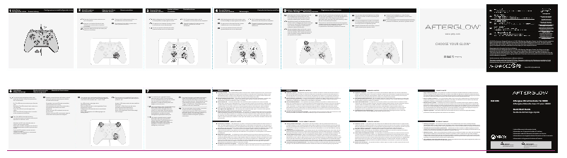 Image de la première page du manuel de l'appareil Afterglow