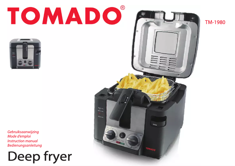 Page 1 de la notice Manuel utilisateur Tomado TM-1980