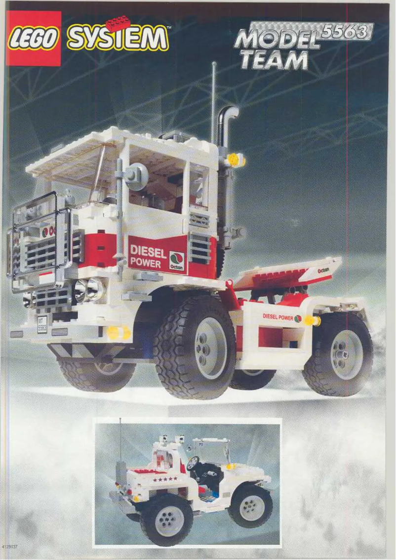 Page 1 de la notice Manuel utilisateur Lego Truck-123