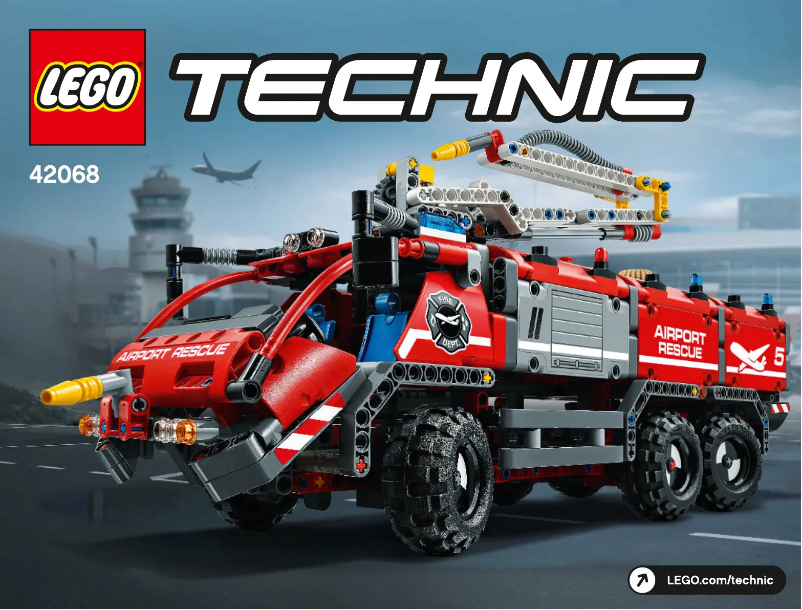 Page n°1 - Consignes visuelles Lego Technic 42068