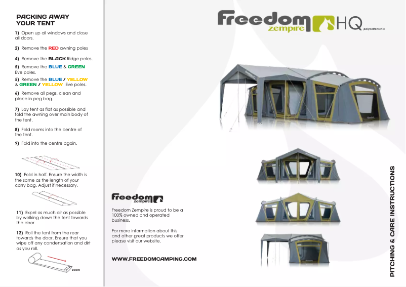 Page n°1 - Manuel utilisateur Zempire HQ