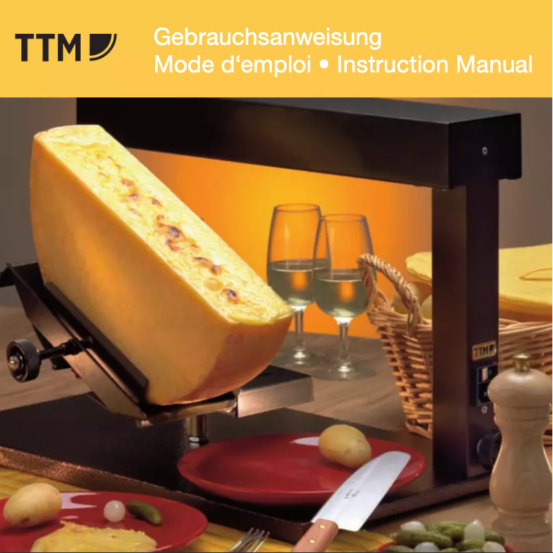 Page 1 of the manual User Manual TTM Super 100.005