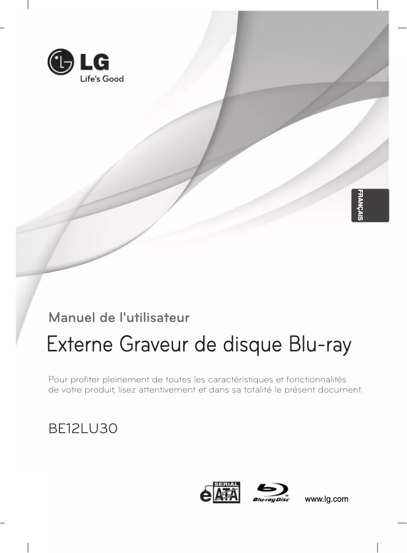 Image de la première page du manuel de l'appareil BE12LU30