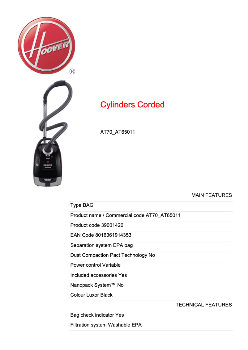 Imagen de la primera página del manual del dispositivo Athos