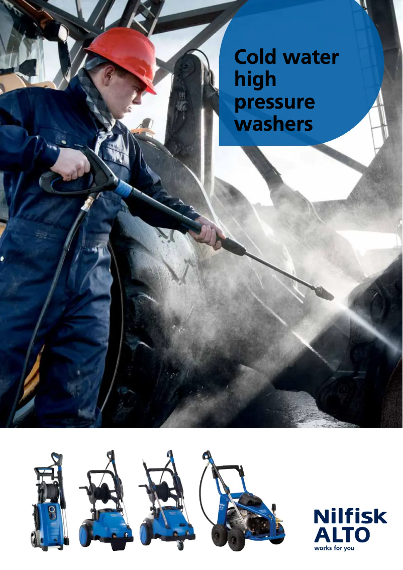 Page 1 de la notice Brochure Nilfisk MC 8
