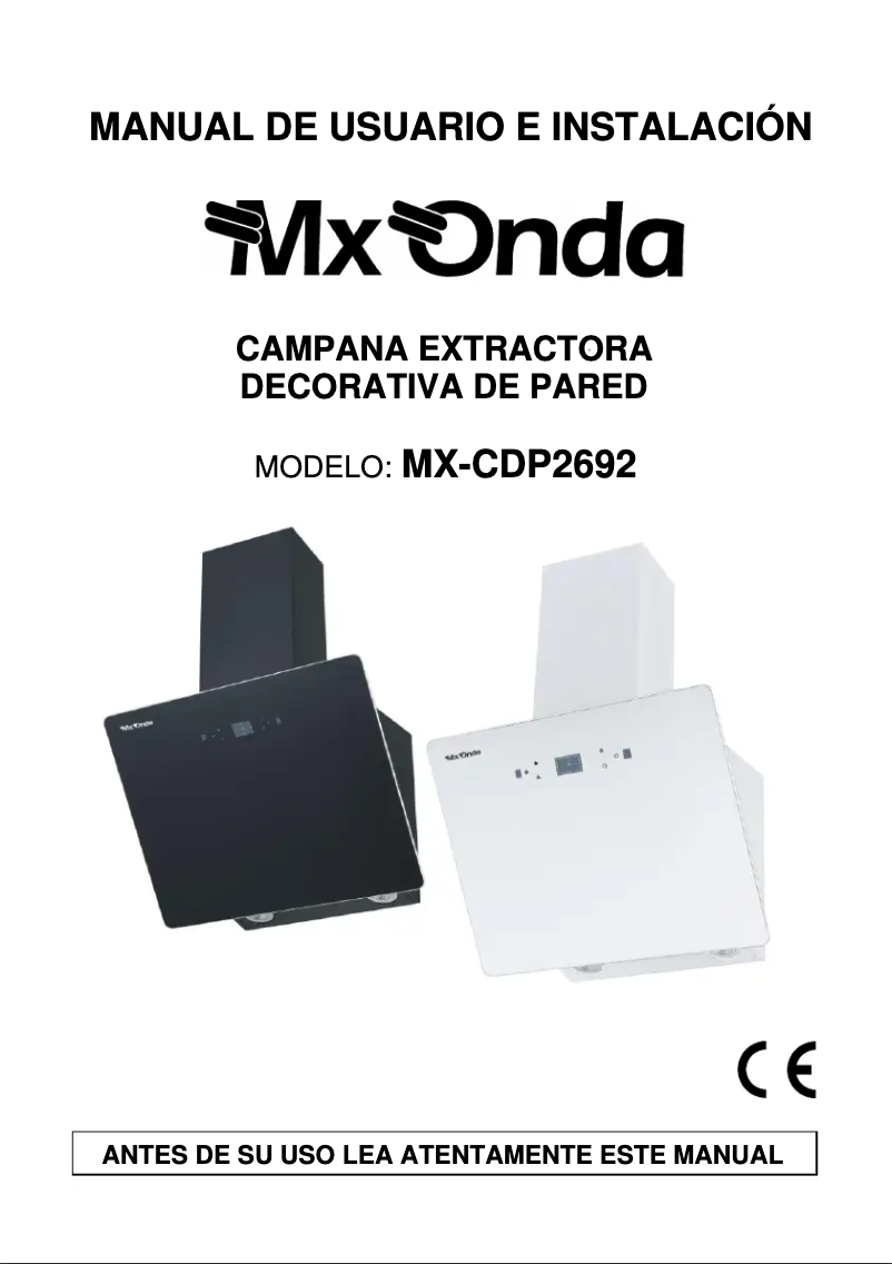 Image de la première page du manuel de l'appareil MX-CDP2692