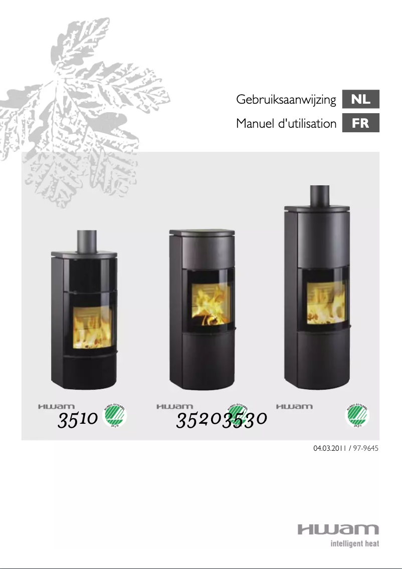 Page 1 de la notice Manuel utilisateur Hwam 3510