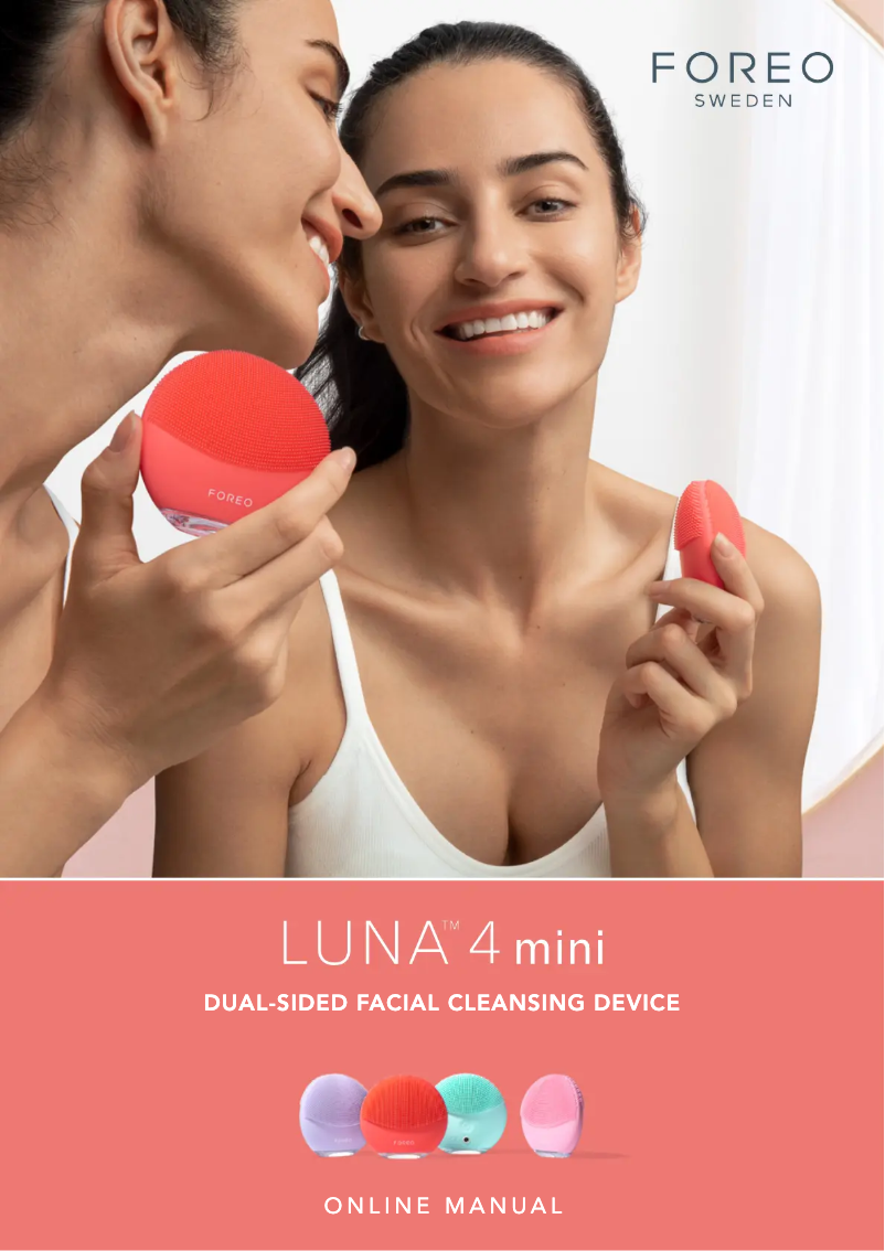 Page n°1 - Manuel utilisateur Foreo Luna 4 mini